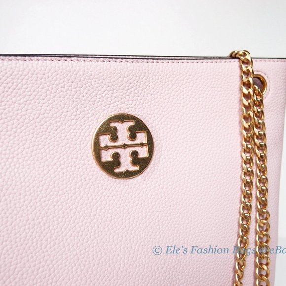 NWT Tory Burch Everly Swingpack Pink Leather Convertible Shoulder Bag Crossbody - Picture 6 of 16